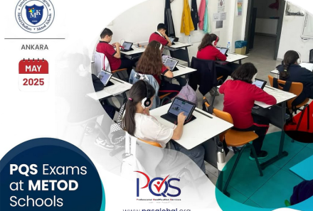 İngilizce PQS sınavının 2024-2025 eğitim öğretim yılı son oturumu düzenlenmiştir