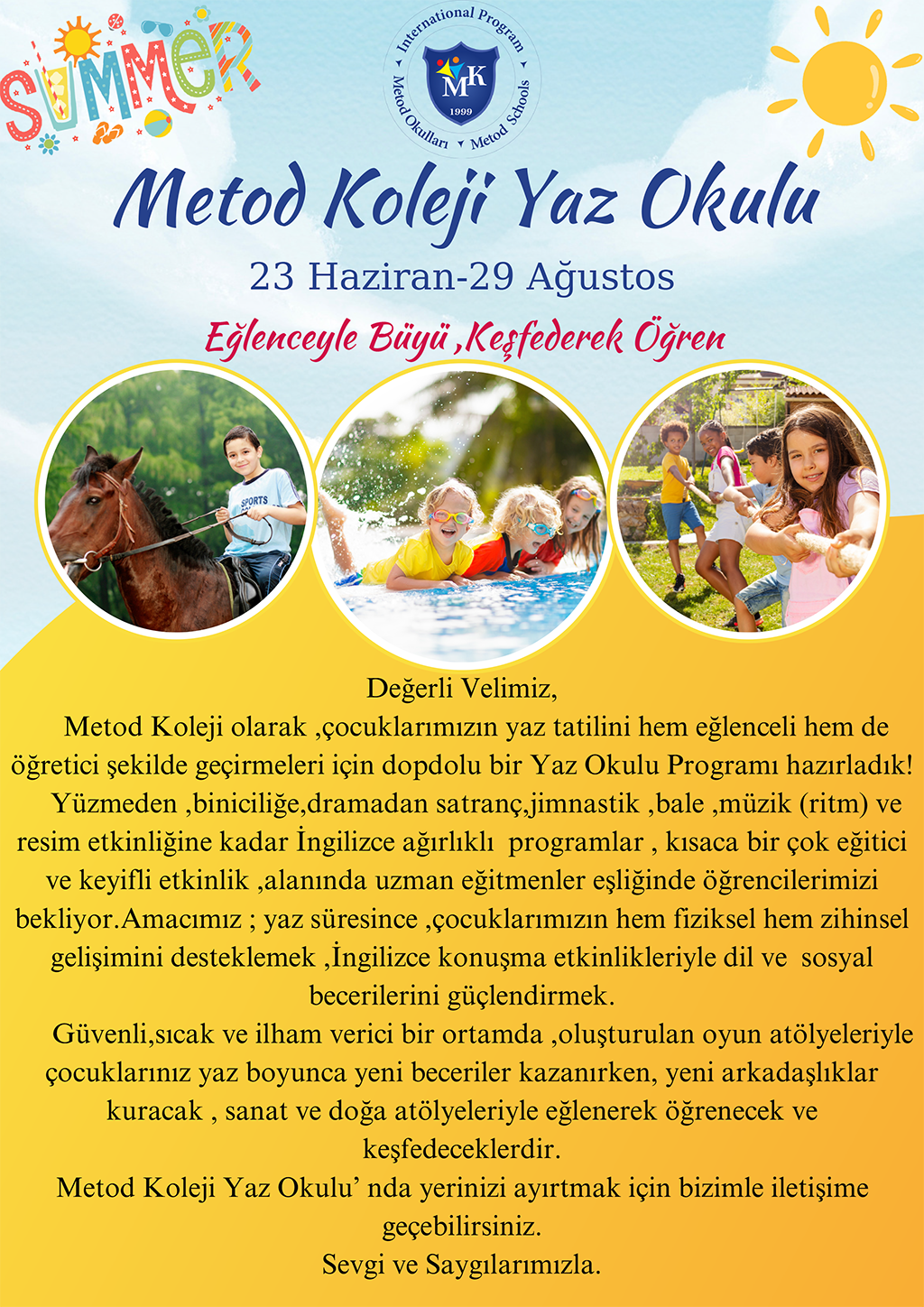 Yaz Okulu Tanıtım